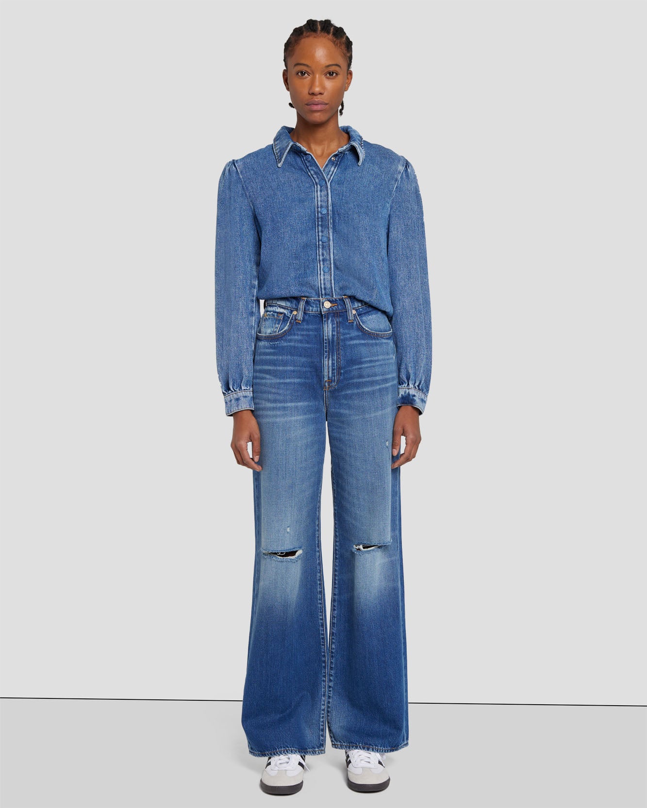 MANKIND Kate Modern Straight in Slate