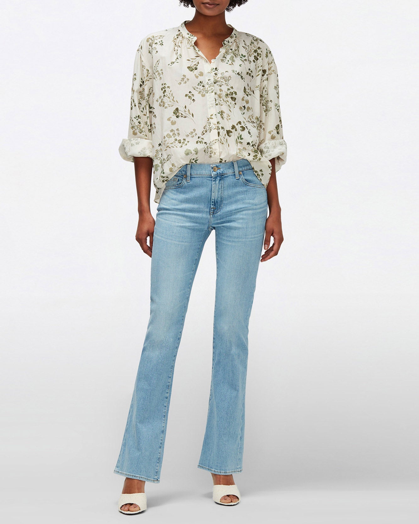 Slim Illusion Kimmie Bootcut In Playbook