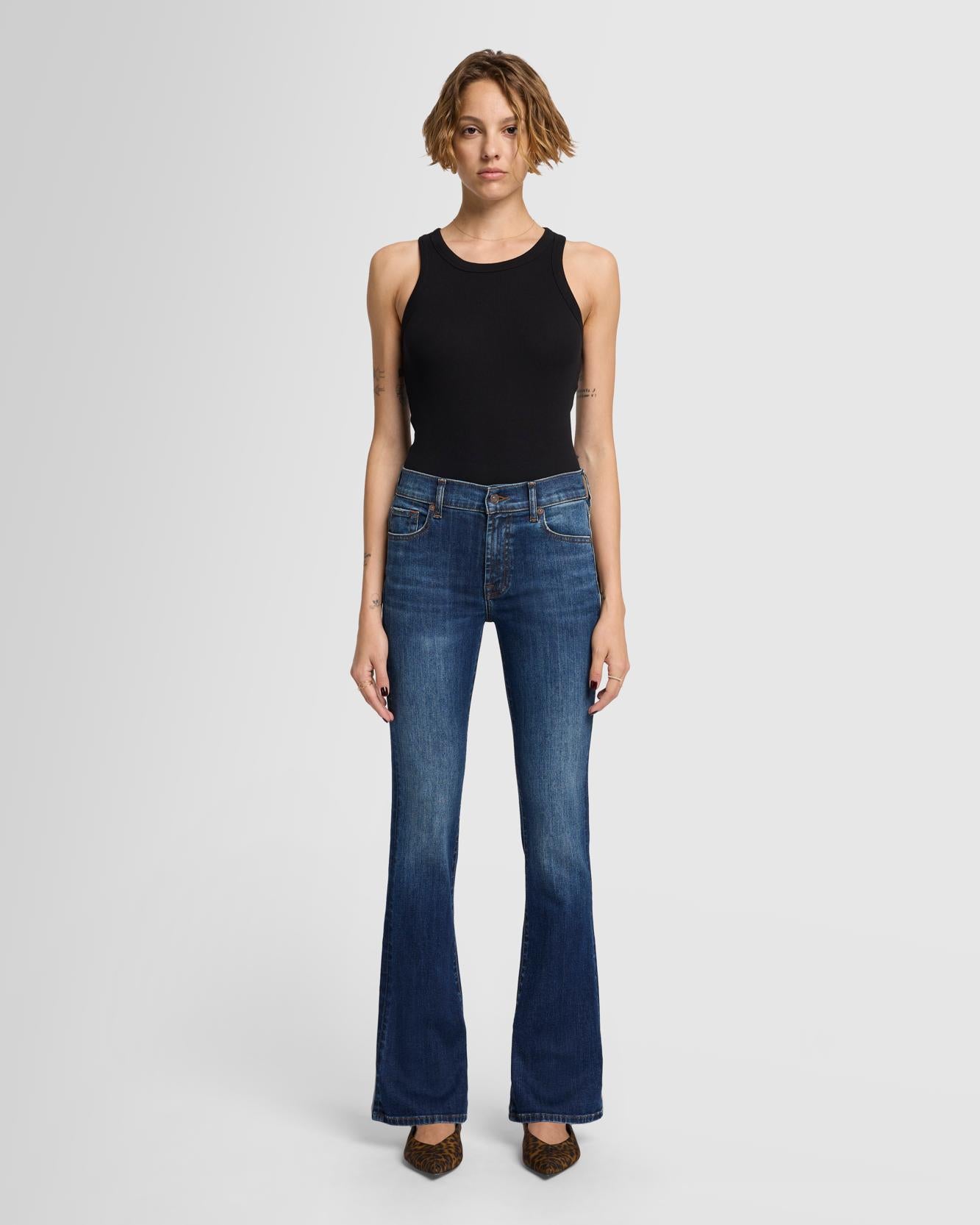 Slim Illusion Bootcut in Grand Canyon
