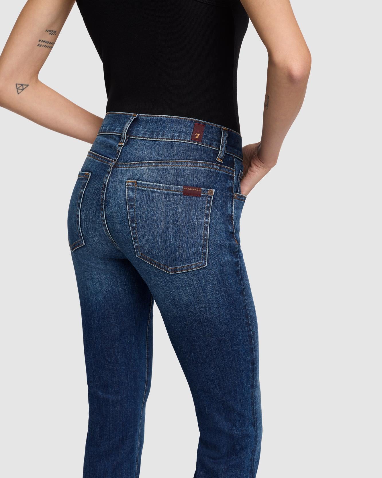 Slim Illusion Bootcut in Grand Canyon
